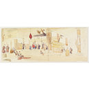 Chancel of the Church of the Nativity, Bethlehem.; The Doorway, Baalbec (Watercolour) Chancel of the Church of the Nativity, Bethlehem.; The Doorway, Baalbec (Watercolour)