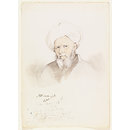 Sheik Abdul Kadir Mugrabi - The Magician of Egypt (Watercolour)