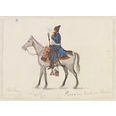 Persian Kalian Bearer (Watercolour)