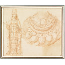 Studies of  two statues of Diana of Ephesus (Drawing)