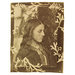Photograph - Kate Dore with Photogram Frame of Ferns
