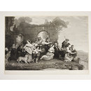 Pilgrims arriving in sight of Rome (Print)