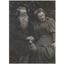 John Ruskin and Joan Ruskin; Portraits of many persons of note photographed by Frederick Hollyer (Photograph) John Ruskin and Joan Ruskin; Portraits of many persons of note photographed by Frederick Hollyer (Photograph)