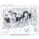 "Well, Ma'am, this is one heck of a barbecue" (Print)