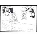 "I'm afraid there's no news today - we've all been rather busy." (Drawing)