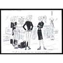"It's for the executive woman who's not afraid to be feminine." (Print) "It's for the executive woman who's not afraid to be feminine." (Print)