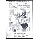 "We should be safe down here for four more years!" (Drawing) "We should be safe down here for four more years!" (Drawing)
