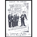 "I assure you - the train will be here by 2012!" (Drawing) "I assure you - the train will be here by 2012!" (Drawing)
