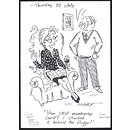 "Your UKIP membership card? I chucked it behind the fridge!" (Print) "Your UKIP membership card? I chucked it behind the fridge!" (Print)
