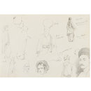Drawing - Sketch of a costume Drawing - Sketch of a costume