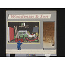Drawing, Gouache - Woodman's Shop Window; The Story Of A Tree