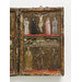 Tempera painting - The Crucifixion with a donor in monastic habit, with the Virgin, Saints John the Evangelist, Scholastica and Agnes; Saints Emilian and Agostantia and an unidentified female saint