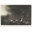 Le Festin De Balthazar (Etching and mezzotint)