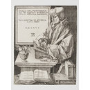 Print - Portrait of Desiderius Erasmus Print - Portrait of Desiderius Erasmus