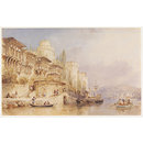 Watercolour - The Bosphorus, with the Castles of Europe & Asia. 1846 Watercolour - The Bosphorus, with the Castles of Europe & Asia. 1846