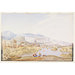 Watercolour - Hierapolis - Natural Hot Spring. Phrygia