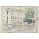 Albion Place, Reading; Recording Britain (Watercolour)