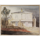 A House, Maidenhead; Recording Britain (Watercolour) A House, Maidenhead; Recording Britain (Watercolour)