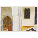 Interior of the Church of St. Mary the Virgin, Lindsell; Recording Britain Collection; Interior of Parish Church, Lindsell (Watercolour)