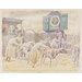 Watercolour - The Cattle Market, Braintree; Recording Britain Collection