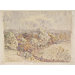Watercolour - Colchester from the North Station; Recording Britain Collection
