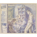 Tattooist's Parlour, Colchester; Recording Britain Collection (Watercolour)