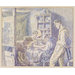 Watercolour - Tattooist's Parlour, Colchester; Recording Britain Collection
