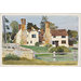 Watercolour - Brent Hall from the South, Finchingfield; Recording Britain Collection