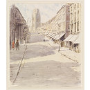 Park Street, Bristol; Recording Britain (Watercolour) Park Street, Bristol; Recording Britain (Watercolour)