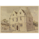 Jacobean House, Winchcombe; Recording Britain (Watercolour) Jacobean House, Winchcombe; Recording Britain (Watercolour)