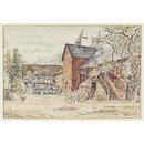 Blackhall Farm, King's Pyon; Recording Britain (Watercolour)