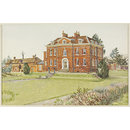 Much Hadham Hall; Recording Britain (Watercolour)