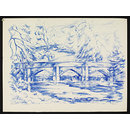 Water End; Recording Britain (Drawing)