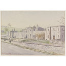 The Old Prison, Northleach; Recording Britain (Watercolour) The Old Prison, Northleach; Recording Britain (Watercolour)