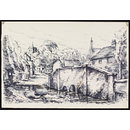 St. Michael's, St. Albans; Recording Britain (Drawing)
