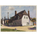 The Anchor Inn, Hemingford Grey; Recording Britain (Watercolour)