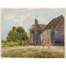 Mr. Mayne's House, St. Ives; Recording Britain (Watercolour)