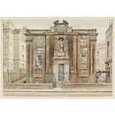 Bluecoat School, Caxton Street, Westminster; Recording Britain (Watercolour)