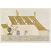 Watercolour - A Cottage at Easton; Recording Britain
