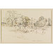 Watercolour - Hartest; Recording Britain