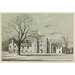 Watercolour - Giffords Hall; Recording Britain
