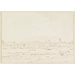 Watercolour - Woodbridge from the South; Recording Britain