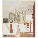 St. Bartholomew's Church from the South-West, Orford, Suffolk; Recording Britain (Watercolour)
