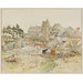 Watercolour - St. Bartholomew's Church, Orford, from the North-West; Recording Britain