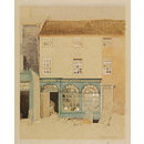 Regency Shop, Market Street, Lewes; Recording Britain (Watercolour)