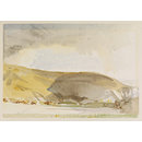The Combe at Wick Farm, near Ditchling; Recording Britain (Watercolour)