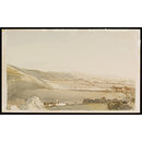 The Southdown, Underhill Road: Westwards from Poynings; Recording Britain (Watercolour)