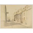 3-9, Portland Street, Brighton; Recording Britain (Drawing)