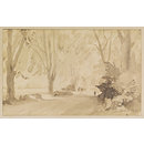 The Southdown, Underhill Road; Plumpton to Lewes, near Offham; Recording Britain (Drawing)