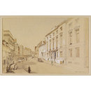 The County Hall and High Street, Lewes; Recording Britain (Watercolour) The County Hall and High Street, Lewes; Recording Britain (Watercolour)